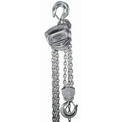 OZ Lifting Products - Manual Hoists-Chain, Rope & Strap Type: Hand Chain Hoist Lifting Material: Chain - Exact Tooling