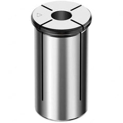 Rego-Fix - 6mm ID x 20mm OD, 25mm Head Diam, Slotted Hydraulic Chuck Sleeve - Exact Tooling