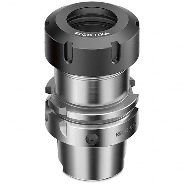Rego-Fix - 0.5mm x 10mm HSK63 Hollow Taper ER ER16 Collet Chuck - Exact Tooling