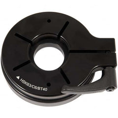 Rego-Fix - Tool Holder Tightening Fixtures Compatible Taper: HSK63; C6; BT 40 Number of Positions: 2 - Exact Tooling