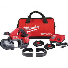 Milwaukee Tool - Cordless Portable Bandsaws Voltage: 18 Battery Chemistry: Lithium-Ion - Exact Tooling