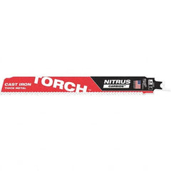 Milwaukee Tool - Reciprocating Saw Blades Blade Material: Carbide Blade Length (Inch): 9 - Exact Tooling