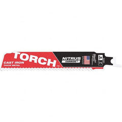 Milwaukee Tool - Reciprocating Saw Blades Blade Material: Carbide Blade Length (Inch): 6 - Exact Tooling