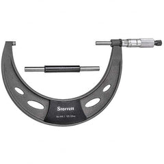 Starrett - Mechanical Outside Micrometers Minimum Measurement (mm): 125.00 Maximum Measurement (mm): 150.00 - Exact Tooling
