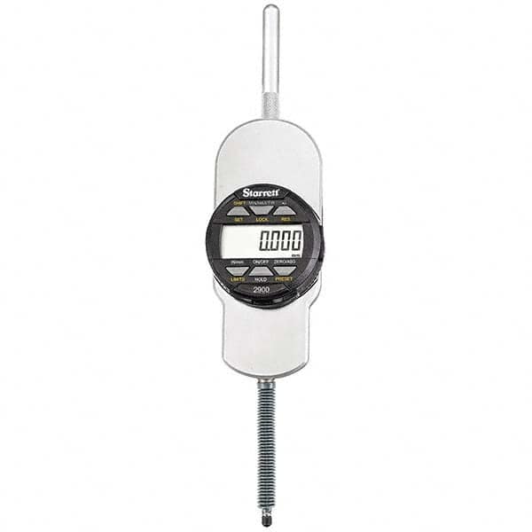 Starrett - Electronic Test Indicators Resolution (Decimal Inch): 0.00005 Minimum Measurement (Decimal Inch): 0.0000 - Exact Tooling