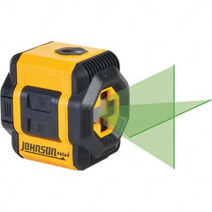 Johnson Level & Tool - Laser Levels Level Type: Self Leveling Cross Line Laser Maximum Measuring Range (Miles): 0.006 - Exact Tooling