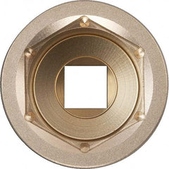 Ampco - 1" Drive 1-5/8" Nonsparking Standard Impact Socket - Exact Tooling
