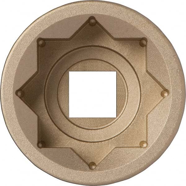 Ampco - 1" Drive 1-1/2" Nonsparking Standard Impact Socket - Exact Tooling