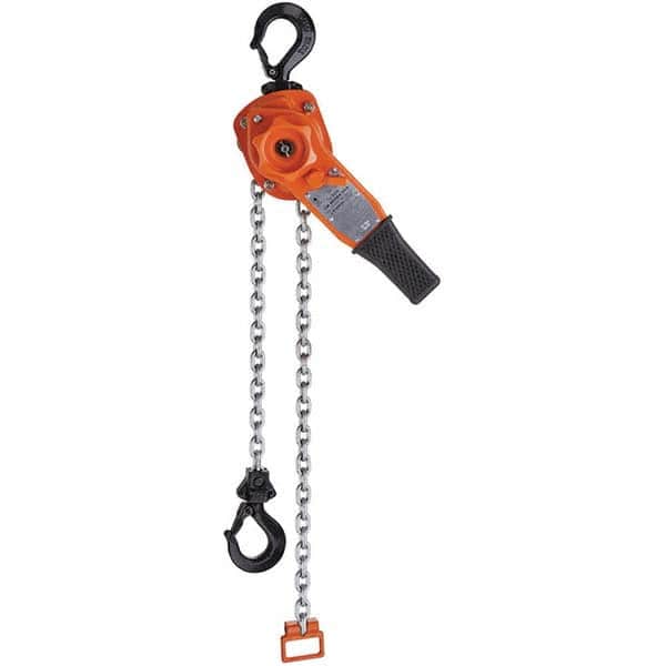 CM - 4,000 Lb Capacity, 5' Lift Height, Chain Manual Lever Hoist - Exact Tooling