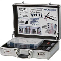 PRO-SOURCE - 150 Amp 25' Outfit 150M Air Cooled TIG Welding Torch Kit - Exact Tooling