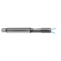 M8 x 1.0 Dia. - 6H - 4 FL - Carbide Semi-Bott Tap - Bright Finish-Coolant-Thru-FORM-C - Exact Tooling