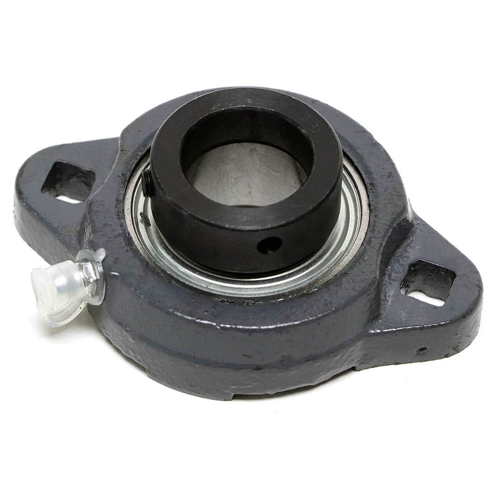 Shuster - SALF205-16G H4, 1" ID, 69mm OAL x 98mm OAH34.5mm Wide, 2-Bolt Flange Bearing - Exact Tooling
