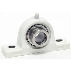 Shuster - SNATP205-16, 15/16" ID, 141mm OAL x 71.5mm OAH x 1-5/8" Wide, Ball Bearing Pillow Block - Exact Tooling