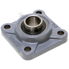 Shuster - UCFX13-40, 2-1/2" ID, 187mm OAL x 7-3/8" OAH, Medium Duty 4-Bolt Flange Bearing - Exact Tooling