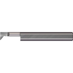 Micro 100 - 0.12" Min Bore Diam, 1/4" Max Bore Depth, 0.008" Radius Profiling Tool - Exact Tooling