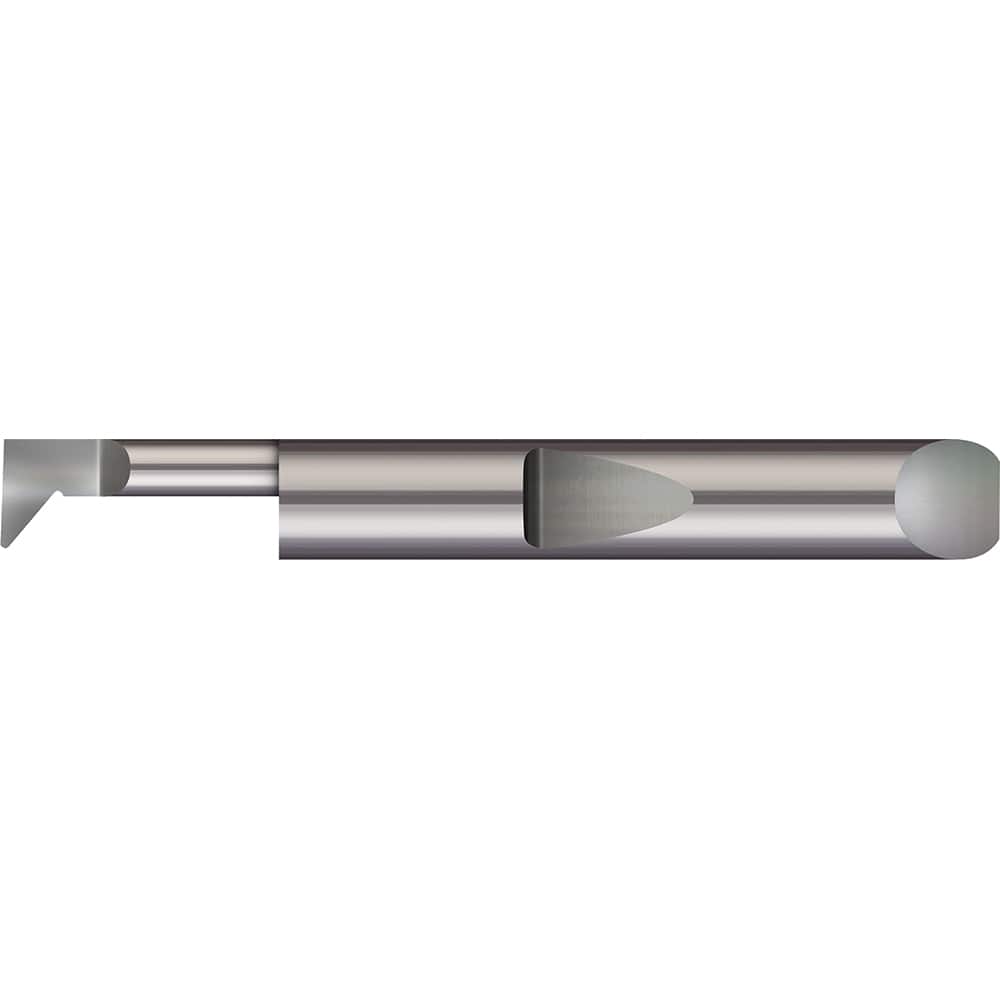 Micro 100 - 0.12" Min Bore Diam, 1/4" Max Bore Depth, 0.008" Radius Profiling Tool - Exact Tooling