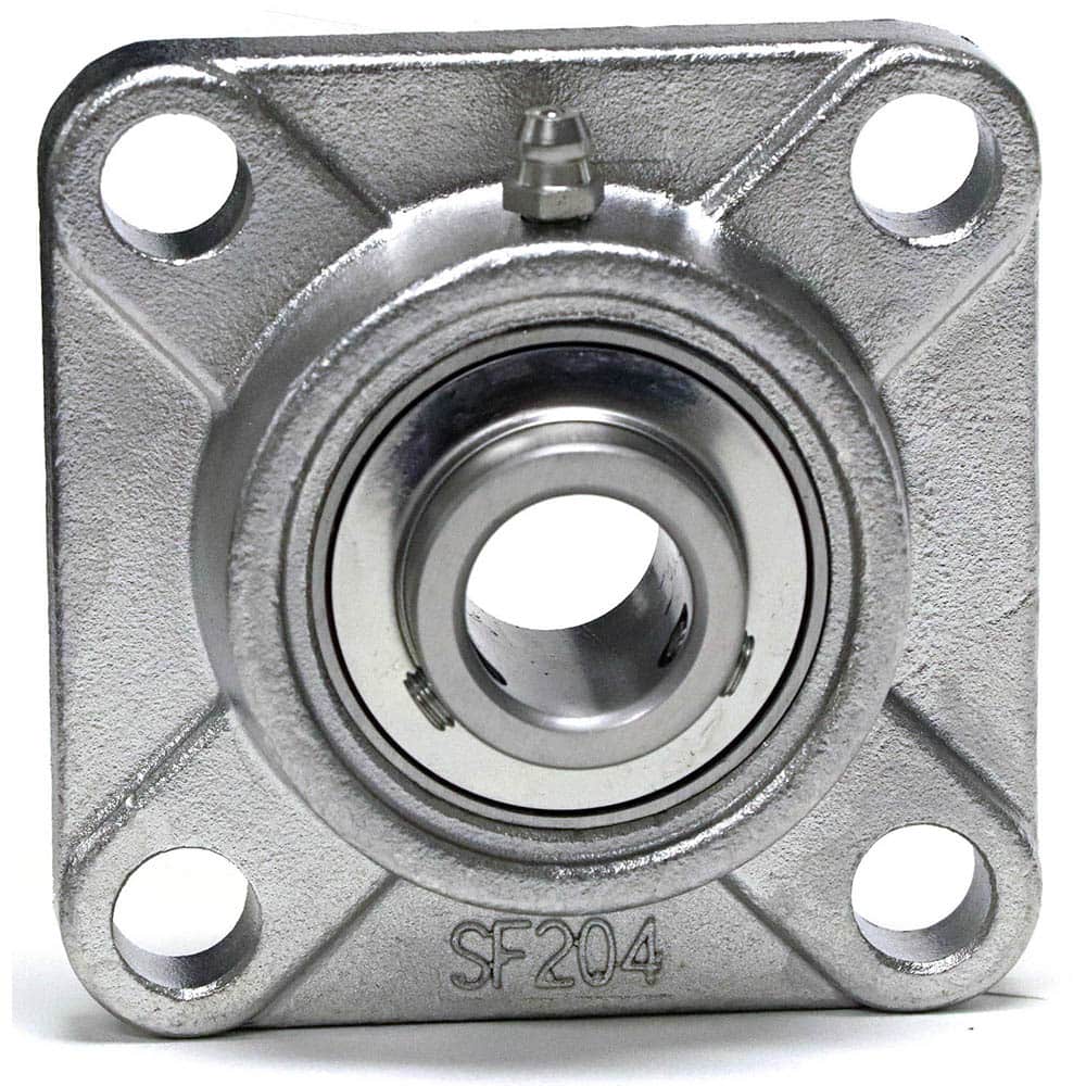Shuster - SUCSF205-16, 1" ID, 3-3/4" OAL x 95" OAH, 4-Bolt Flange Bearing - Exact Tooling