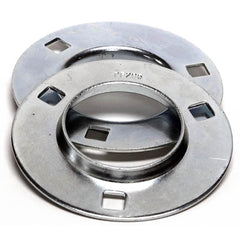 Shuster - PF205, 52mm ID, 3-3/4" OAL x 3-3/4" OAH, Pressed Flange Housing - Exact Tooling