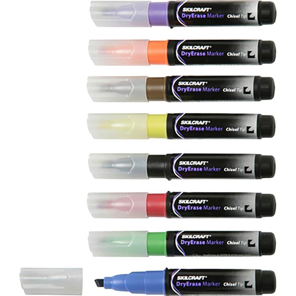 Ability One - Dry Erase Markers & Accessories; Display/Marking Boards Accessory Type: Dry Erase Markers ; For Use With: Dry Erase Boards ; Detailed Product Description: Dry Erase Marker - Chisel Tip - Exact Tooling