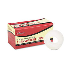 Ability One - Packing Tape; Tape Type: Transparent ; Color: Clear ; Adhesive Material: Plastic ; Width (Inch): 3/4 ; Length: 83.33' ; Material Type: Plastic - Exact Tooling
