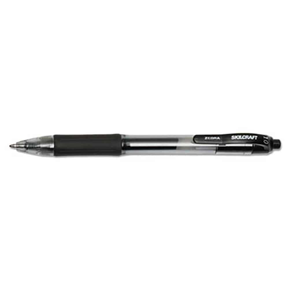 Ability One - Pens & Pencils; Type: Retractable Pen ; Color: Black ; Tip Type: Bold - Exact Tooling