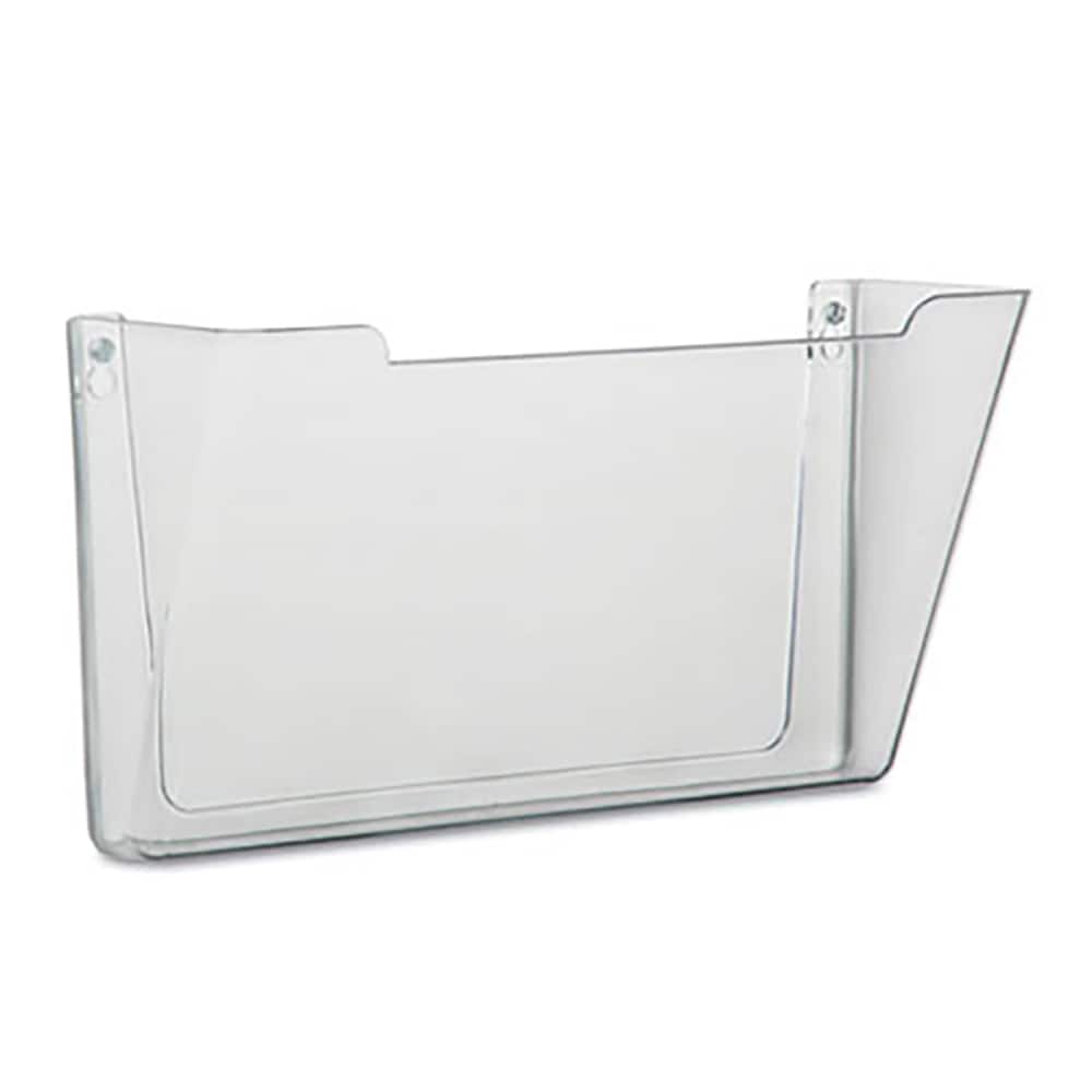 Ability One - File Folders, Expansion Folders & Hanging Files; Folder/File Type: Hanging File Folder ; Color: Clear ; Index Tabs: No ; Tab Cut Location: None ; File Size: Letter ; Size: 7 x 13-1/4 - Exact Tooling