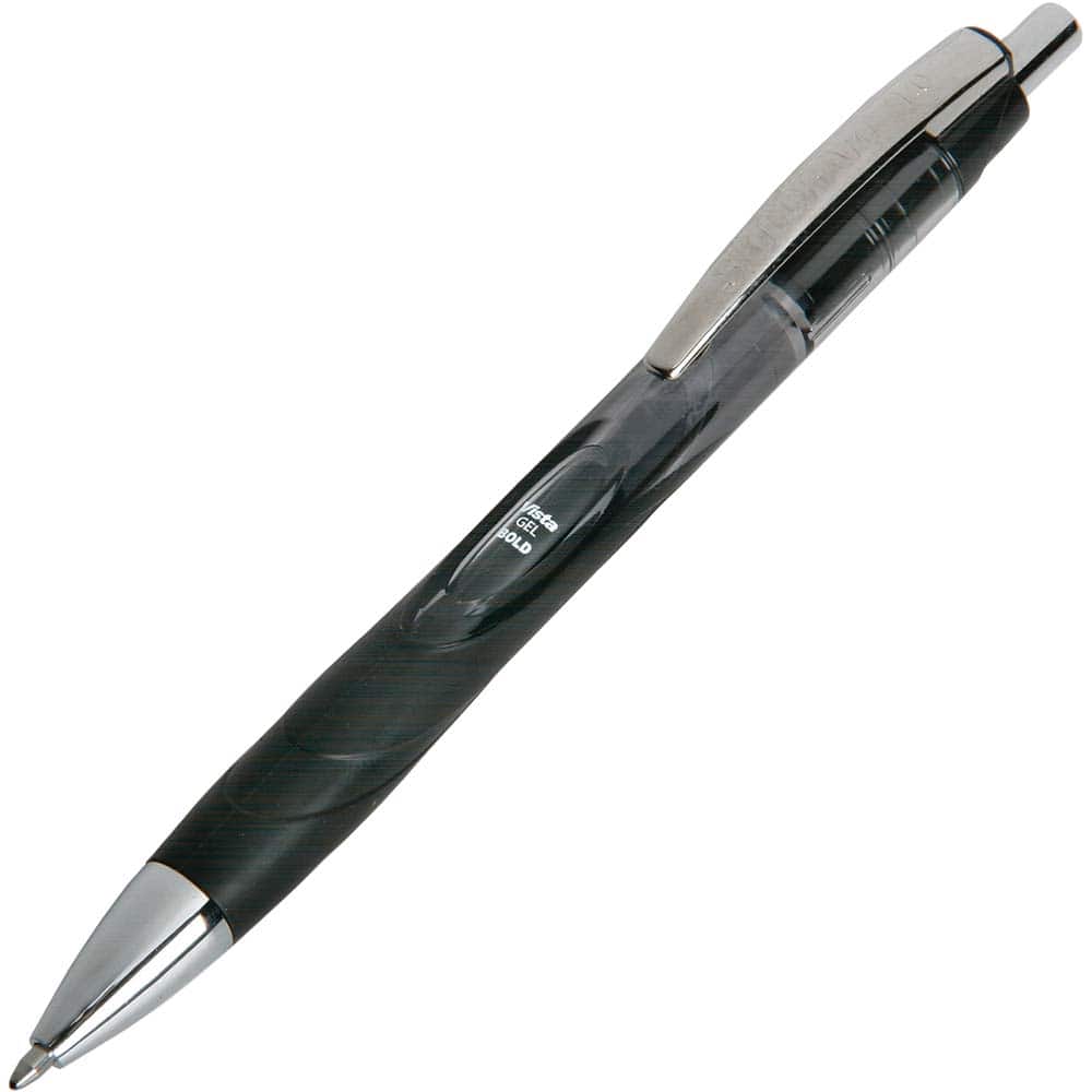 Ability One - Pens & Pencils; Type: Gel Pen ; Color: Black ; Tip Type: 1.0MM - Exact Tooling