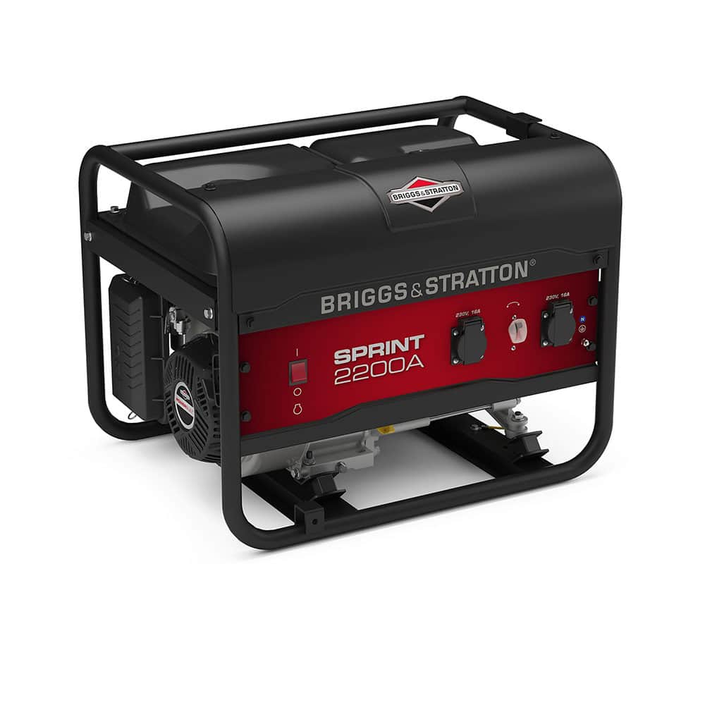 BRIGGS & STRATTON - Portable Power Generators; Fuel Type: Gasoline ; Starting Method: Electric Start ; Wattage: 5000 ; Wattage (kW): 5 ; Run Time Full Load (Hours): 14 ; Run Time Half Load (Hours): 14.25 - Exact Tooling