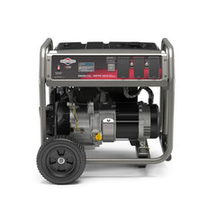 BRIGGS & STRATTON - Portable Power Generators; Fuel Type: Gasoline ; Starting Method: Recoil ; Wattage: 5500 ; Wattage (kW): 5.50 ; Run Time Full Load (Hours): 12 ; Run Time Half Load (Hours): 12.50 - Exact Tooling