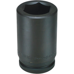 Wright Tool & Forge - Impact Sockets; Drive Size: 1-1/2 ; Size (mm): 90.0000 ; Type: Deep ; Style: Impact Socket ; Style: Impact Socket ; Style: Impact Socket - Exact Tooling