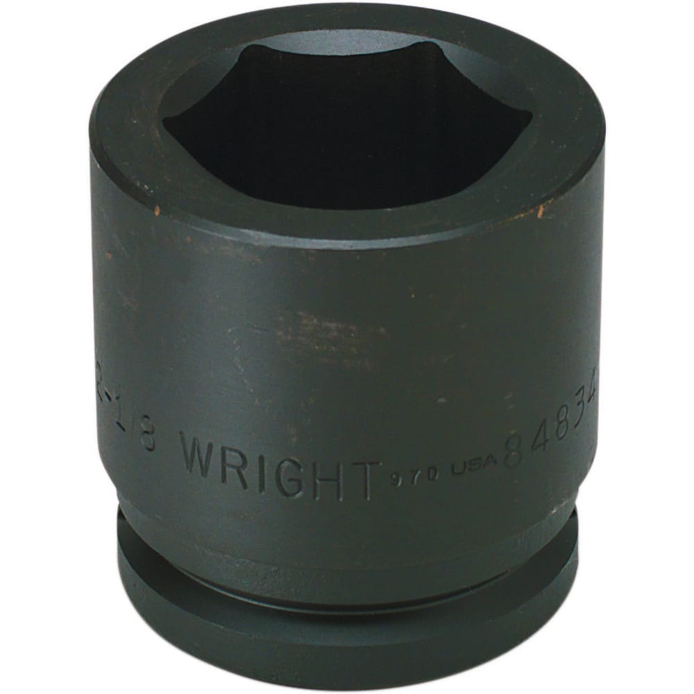 Wright Tool & Forge - Impact Sockets; Drive Size: 1-1/2 ; Size (mm): 41.0000 ; Type: Standard ; Style: Impact Socket ; Style: Impact Socket ; Style: Impact Socket - Exact Tooling
