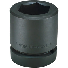 Wright Tool & Forge - Impact Sockets; Drive Size: 2-1/2 ; Size (mm): 95.0000 ; Type: Standard ; Style: Impact Socket ; Style: Impact Socket ; Style: Impact Socket - Exact Tooling