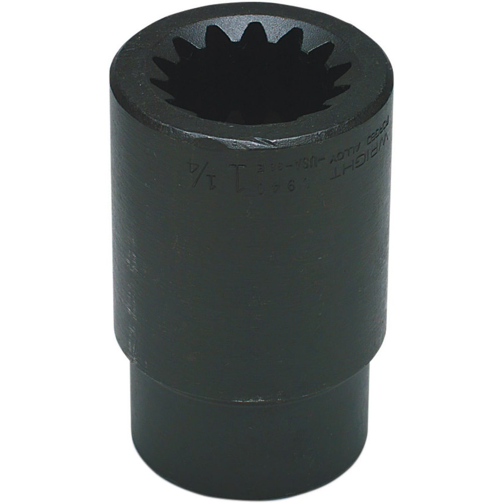Wright Tool & Forge - Impact Sockets; Drive Size: #5 Spline ; Size (Inch): 1-7/16 ; Type: Deep ; Style: Impact Socket ; Style: Impact Socket ; Style: Impact Socket - Exact Tooling