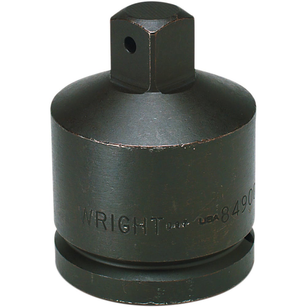 Wright Tool & Forge - Socket Adapters & Universal Joints; Type: Impact Drive Adaptor ; Male Size: 1 ; Female Size: 1-1/2 ; Overall Length (Inch): 4-5/16 - Exact Tooling