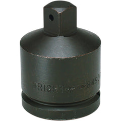 Wright Tool & Forge - Socket Adapters & Universal Joints; Type: Impact Drive Adaptor ; Male Size: 2-1/2 ; Female Size: 1-1/2 ; Overall Length (Inch): 4-3/8 - Exact Tooling