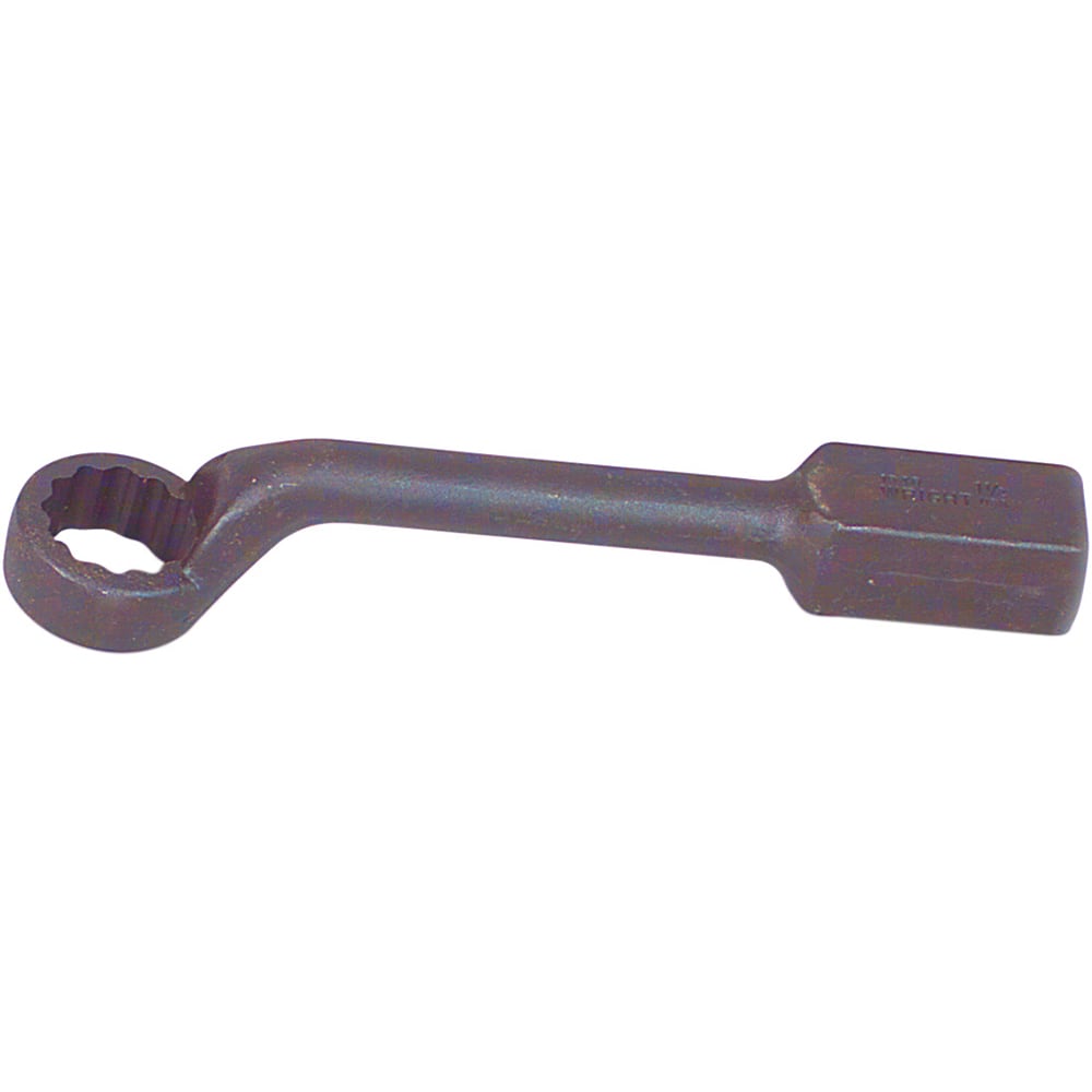 Wright Tool & Forge - Box Wrenches; Wrench Type: Striking ; Tool Type: Offset ; Size (Inch): 2-1/8 ; Number of Points: 12 ; Head Type: Single End ; Finish/Coating: Black - Exact Tooling