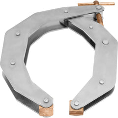 Kant Twist - Cantilever Clamps; Handle Style: T-Handle ; Maximum Opening Capacity (Inch): 6 ; Open Throat Depth (Inch): 8-5/8 ; Closed Throat Depth (Inch): 8-3/4 ; Jaw Material: Copper Plated Steel ; Load Capacity (Lb.): 845.000 - Exact Tooling