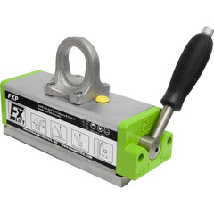 Mag-Mate - Lift Magnets; Type: Permanent Magnet ; Load Capacity (Lb.): 725.000 ; Load Capacity (Round Objects): 660.0 ; Height (Decimal Inch): 6.700000 ; Length (Decimal Inch): 10.4000 ; Width (Decimal Inch): 3.4000 - Exact Tooling