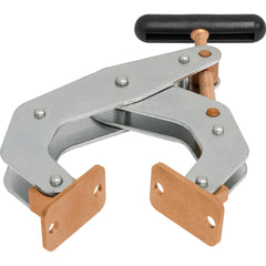 Kant Twist - Cantilever Clamps; Handle Style: Round Handle ; Maximum Opening Capacity (Inch): 4-1/2 ; Open Throat Depth (Inch): 2-3/8 ; Closed Throat Depth (Inch): 2-5/8 ; Jaw Material: Copper Plated Steel ; Load Capacity (Lb.): 1700.000 - Exact Tooling