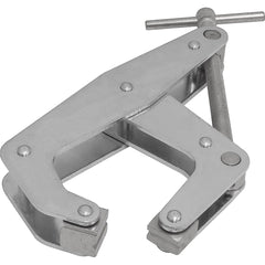 Kant Twist - Cantilever Clamps; Handle Style: T-Handle ; Maximum Opening Capacity (Inch): 6 ; Open Throat Depth (Inch): 5 ; Closed Throat Depth (Inch): 5 ; Jaw Material: Stainless Steel ; Load Capacity (Lb.): 2000.000 - Exact Tooling
