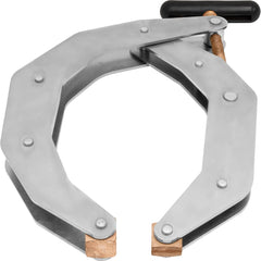 Kant Twist - Cantilever Clamps; Handle Style: Round Handle ; Maximum Opening Capacity (Inch): 6 ; Open Throat Depth (Inch): 8-5/8 ; Closed Throat Depth (Inch): 8-3/4 ; Jaw Material: Copper Plated Steel ; Load Capacity (Lb.): 845.000 - Exact Tooling