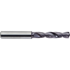 M.A. Ford - Screw Machine Length Drill Bits; Drill Bit Size (Decimal Inch): 0.2500 ; Drill Bit Size (Inch): 1/4 ; Drill Point Angle: 142 ; Drill Bit Material: Carbide ; Drill Bit Finish/Coating: ALtima? Plus ; Flute Type: Helical - Exact Tooling