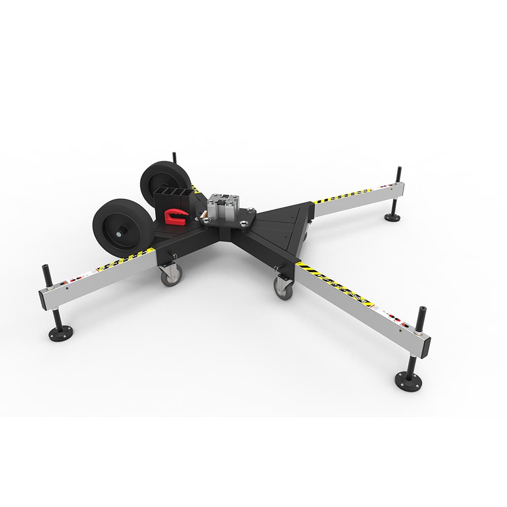 ReechCraft - Lifting Aid Accessories; Type: Outrigger Base ; For Use With: PowerLift PL65 (4027510) - Exact Tooling