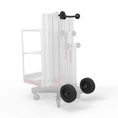 ReechCraft - Lifting Aid Accessories; Type: Transport Wheel Kit ; For Use With: PowerLift PL20 (4027700) or PL65 (4027510) - Exact Tooling