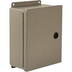 Wiegmann - NEMA 4 Steel Standard Enclosure with Continuous Hinge Cover - Exact Tooling