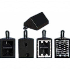 Checkers - Wheel Chocks Width (Inch): 8 Height (Inch): 5-1/2 - Exact Tooling
