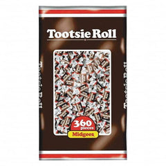 Tootsie Roll - Snacks, Cookies, Candy & Gum Breakroom Accessory Type: Candy Breakroom Accessory Description: Midgees, Original, 38.8oz Bag, 360 Pieces - Exact Tooling