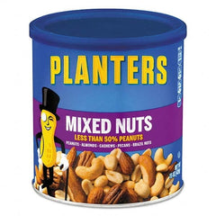 Planters - Snacks, Cookies, Candy & Gum Breakroom Accessory Type: Nuts Breakroom Accessory Description: Mixed Nuts, 15 oz Can - Exact Tooling