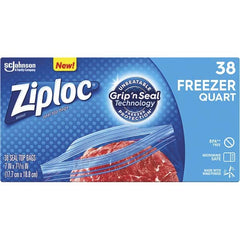 Ziploc - Reclosable Food & Sandwich Bags Volume Capacity: 1 Qt. Width (Inch): 6.970 - Exact Tooling