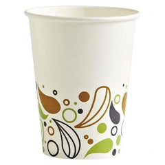 Boardwalk - Deerfield Printed Paper Cold Cups, 12 oz, 50 Cups/Pack, 20 Packs/Carton - Exact Tooling